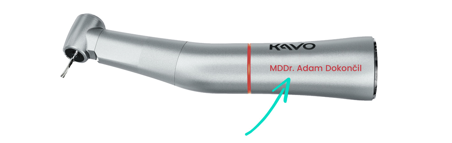 Gravírování instrumentů KaVo - Tvůj první instrument si zaslouží být jedinečný